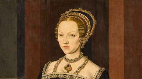 Exceptionally rare portrait of Katherine Parr, sixth wife .